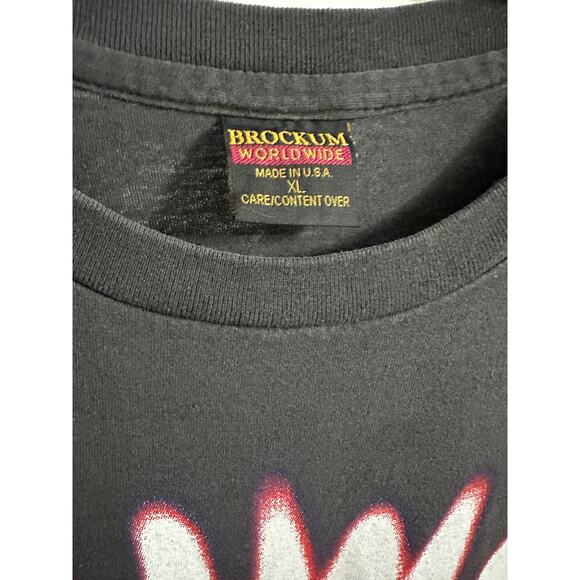 Soundgarden Black Hole Sun Vintage T-shirt Modern Reprint Brockum Tag - Picture 4 of 4